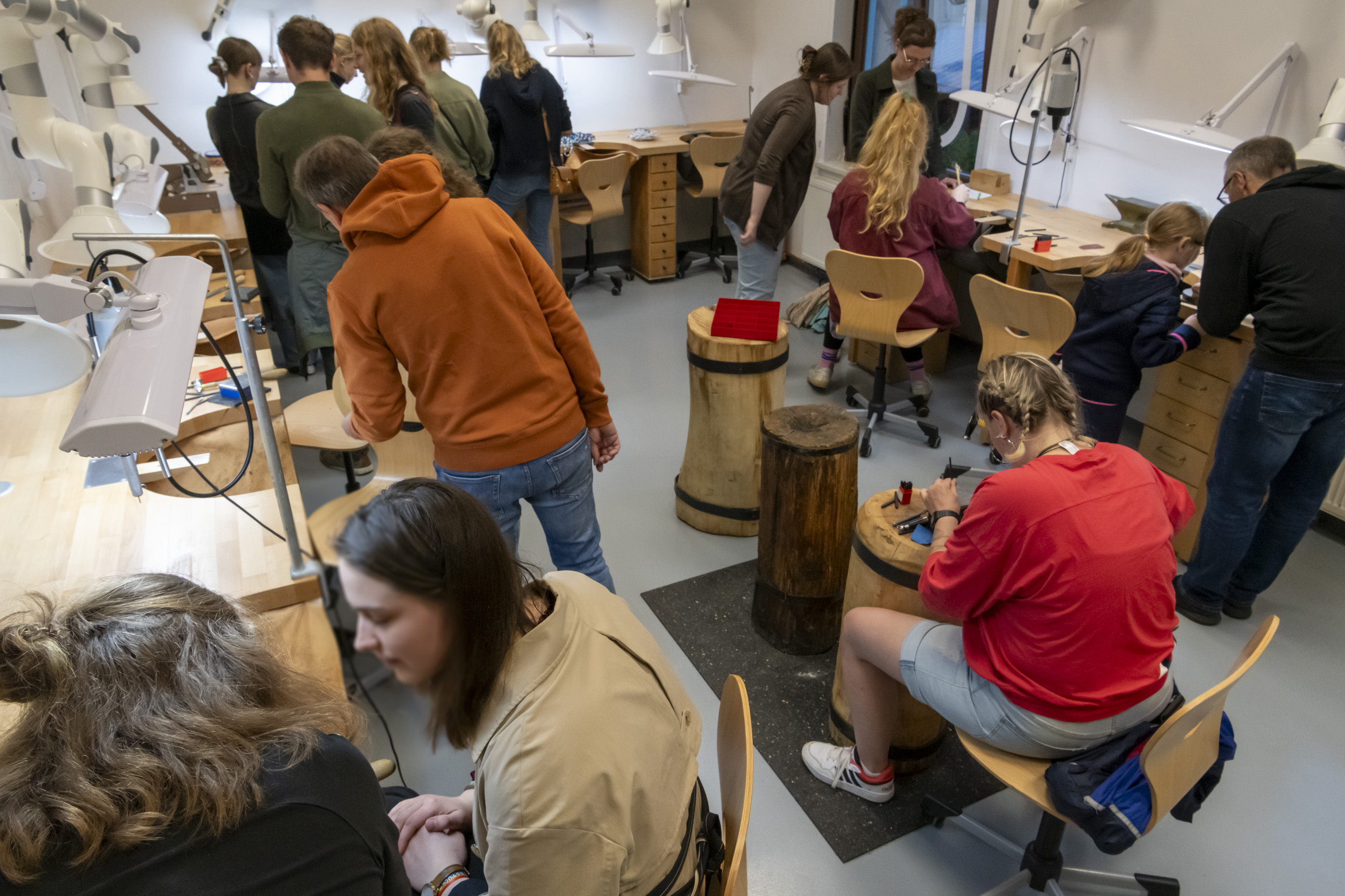 Workshop mit Goldschmiedin Katja Seifert in den Künstlerwerkstätten