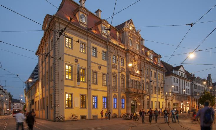 Ansicht Angermuseum am Abend