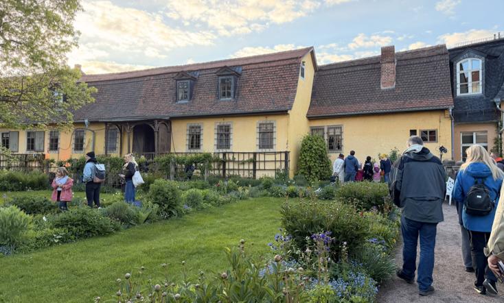 Garten von Goethes Wohnhaus © Stadt Weimar