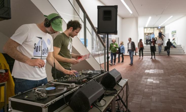 DJ Foamy in der Kunsthalle