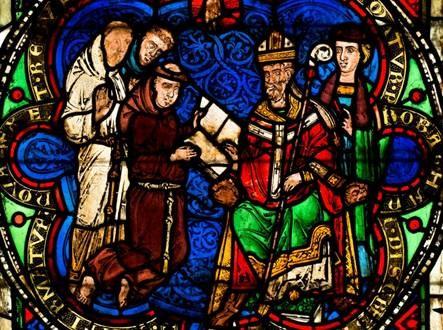 Fenster der Barfüßerkirche 