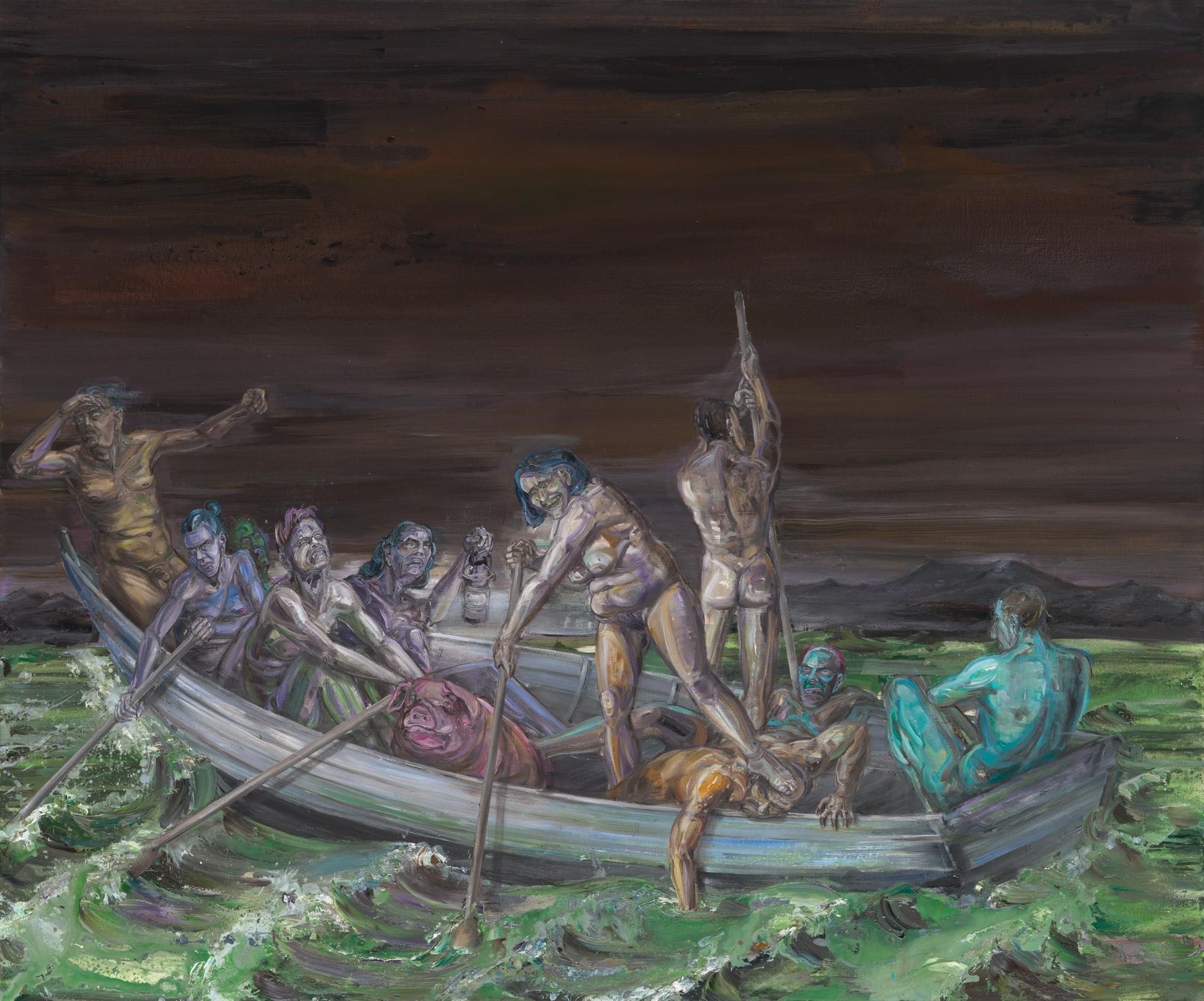 Undine Bandelin, Die Überfahrt