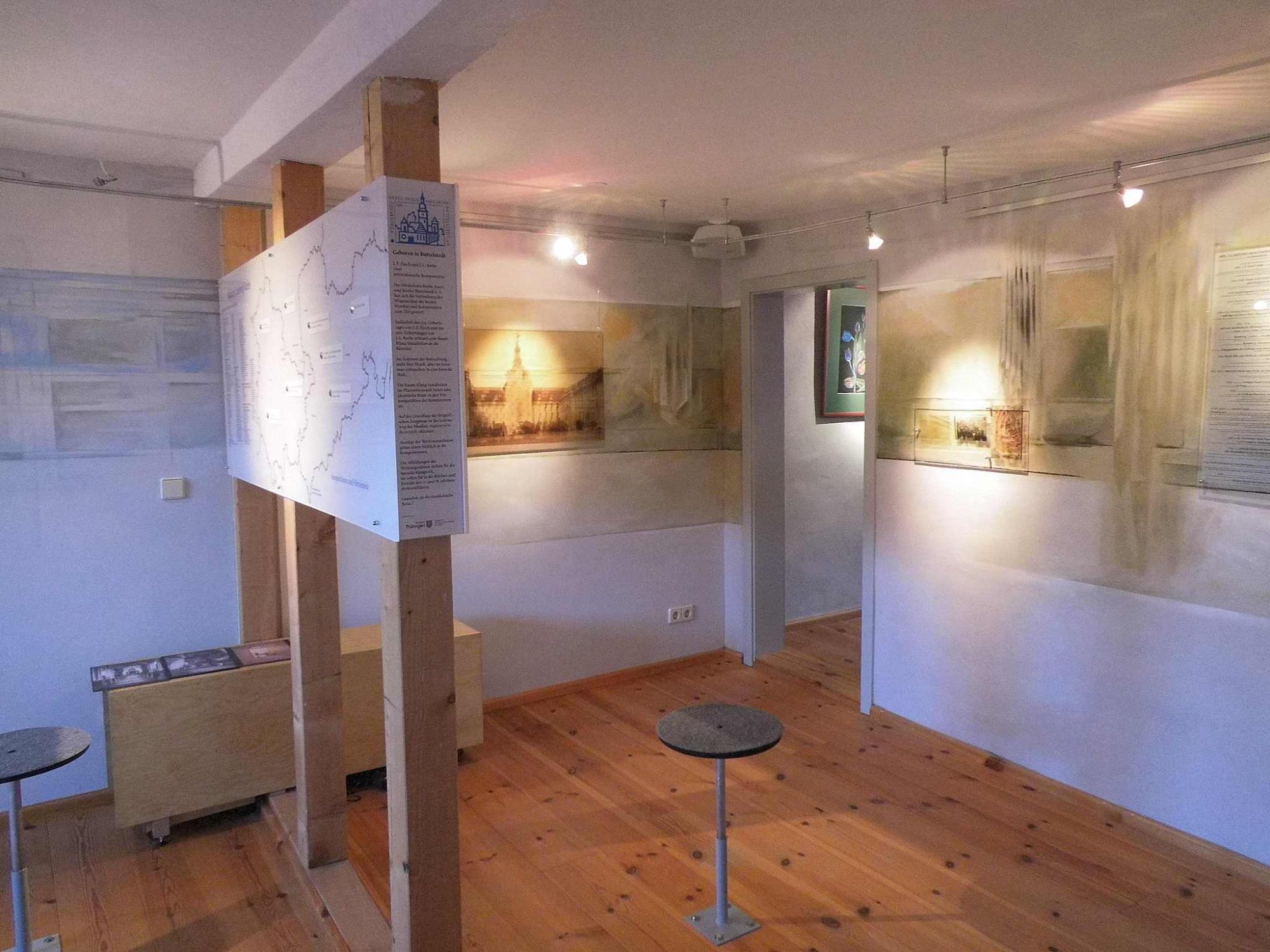 Blick in das Kabinett für Ludwig Krebs