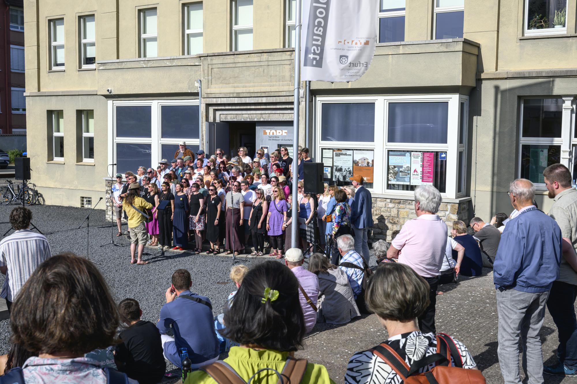 Eröffnung der Museumsnacht am Erinnerungsort Topf & Söhne