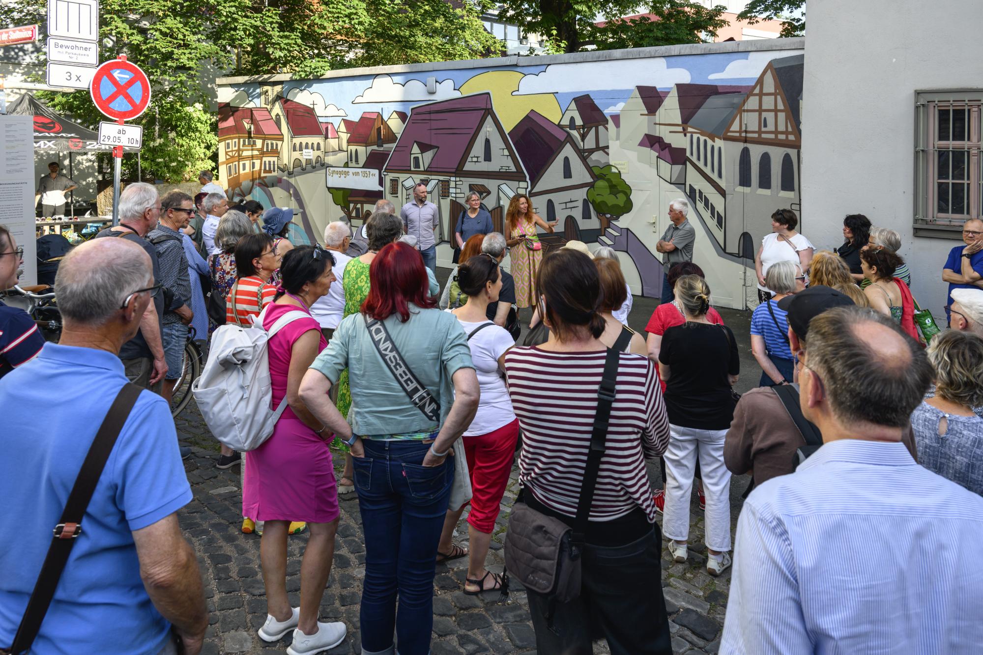 Eröffnung der Ausstellung "Inter Judeos" im Jüdischen Quartier 