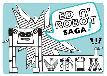 Plakat Ed n'Robot Plakat Ed n'Robot