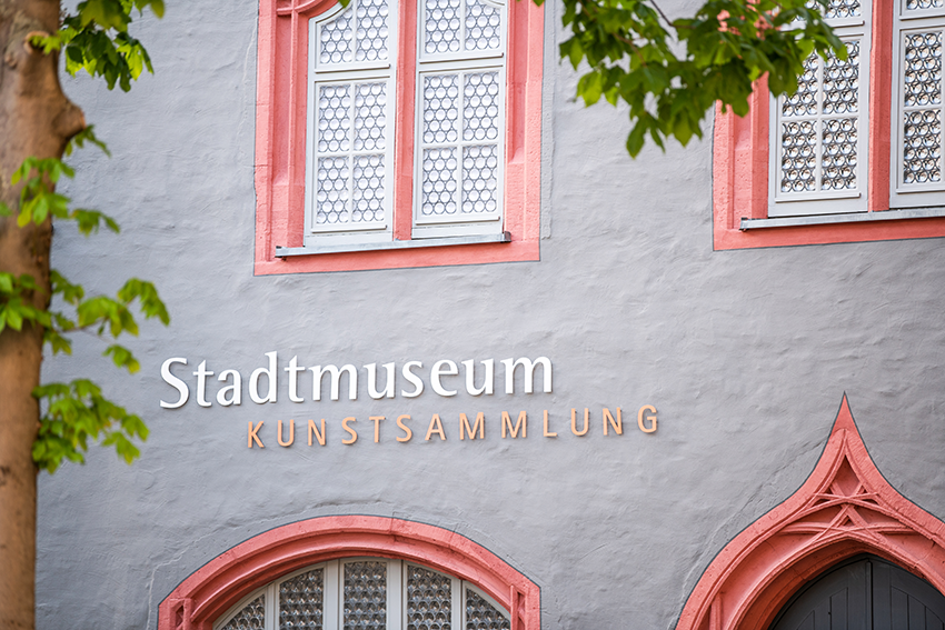Fassadenansicht Stadtmuseum & Kunstsammlung Jena