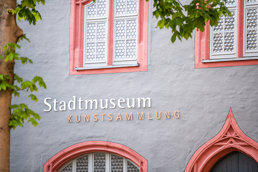 Fassadenansicht Stadtmuseum & Kunstsammlung Jena Fassadenansicht Stadtmuseum & Kunstsammlung Jena