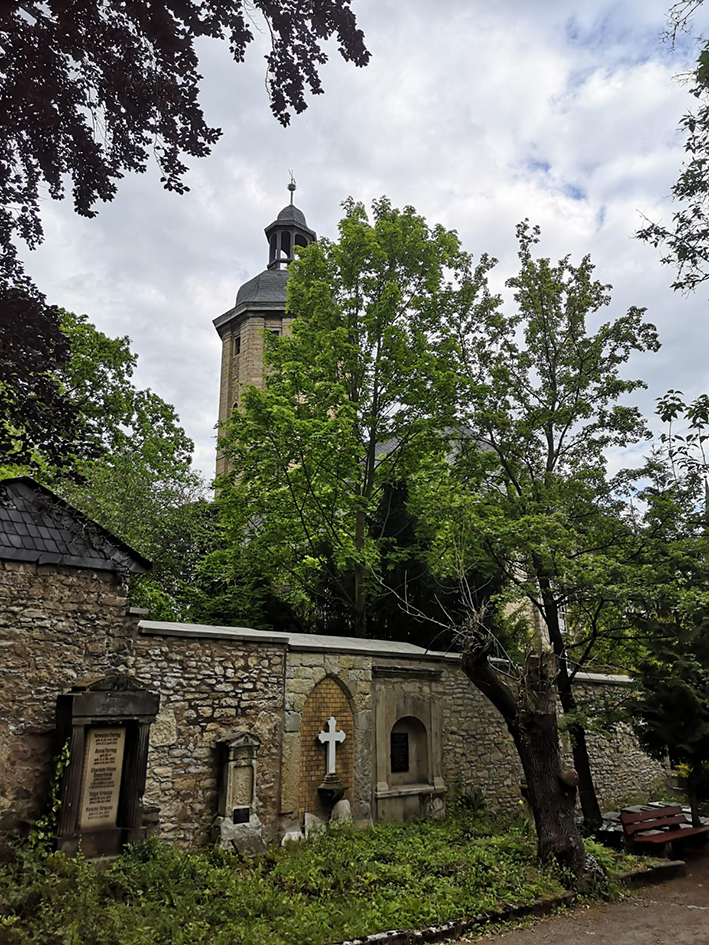 Johannisfriedhof & Friedenskirche